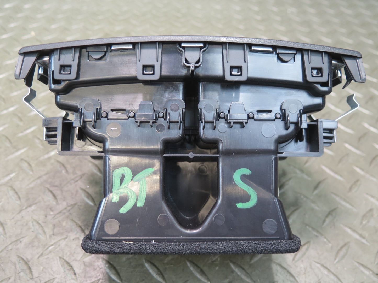 2016-2019 Tesla Model S 75D Rear Center Console A/C Air Vent Outlet Trim Bezel