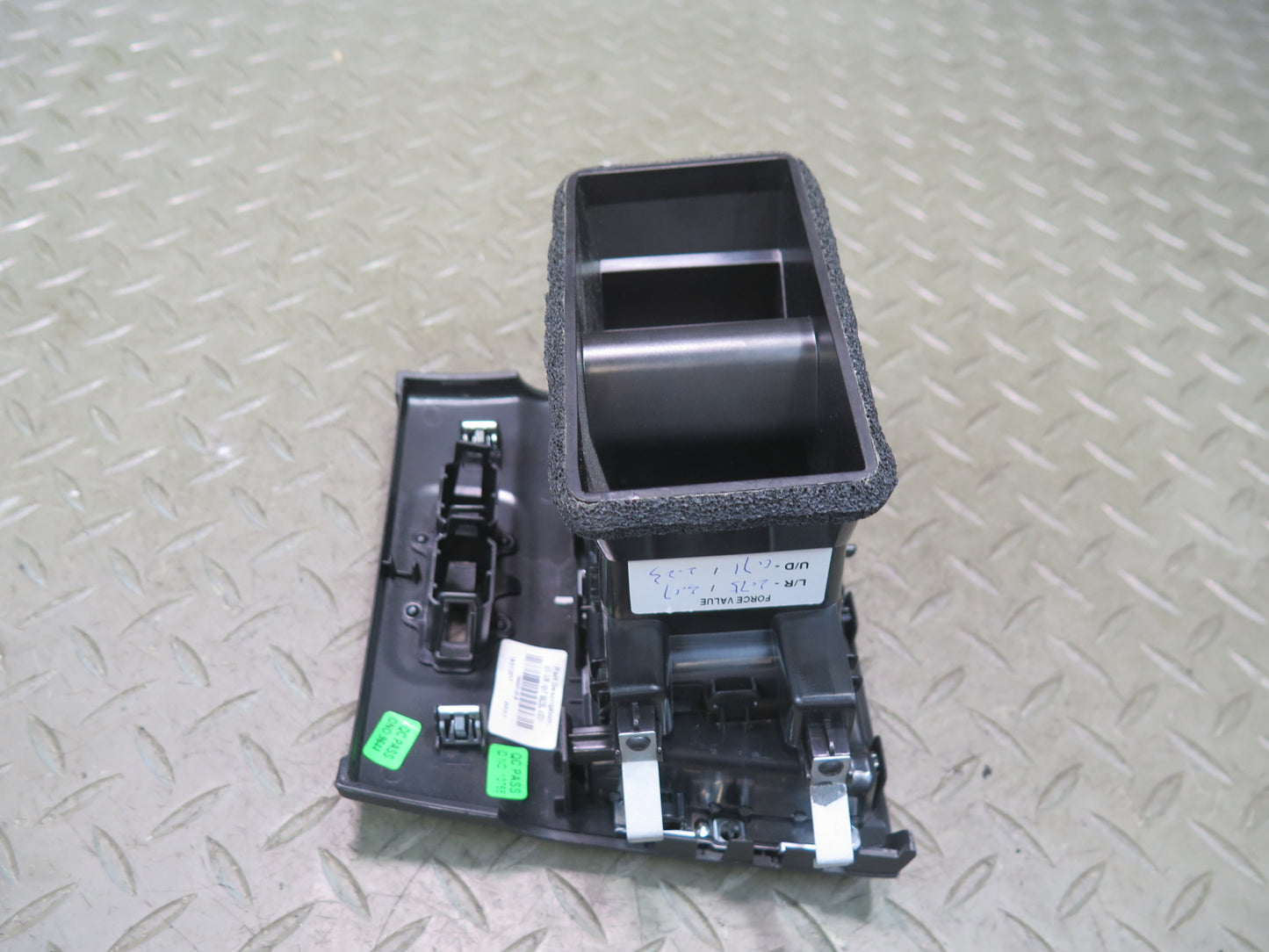 2016-2019 Tesla Model S 75D Rear Center Console A/C Air Vent Outlet Trim Bezel