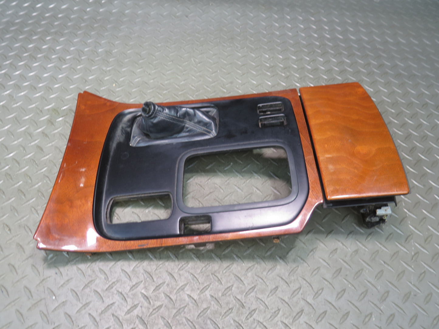 1998-2002 Lexus UZJ100L LX470 Center Console Shifter Wood Trim Cover  Panel