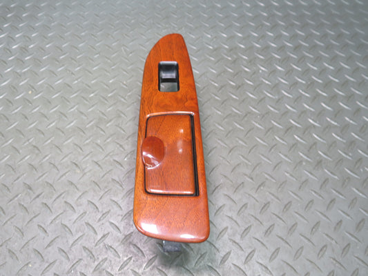 1998-2002 Lexus UZJ100L LX470 Rear Right Side Power Window Switch Panel Wood