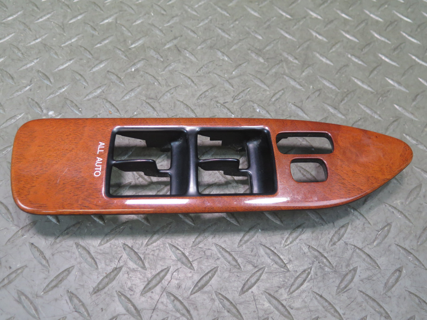 1998-2002 Lexus UZJ100L LX470 Front Left Side Power Window Switch Panel Wood