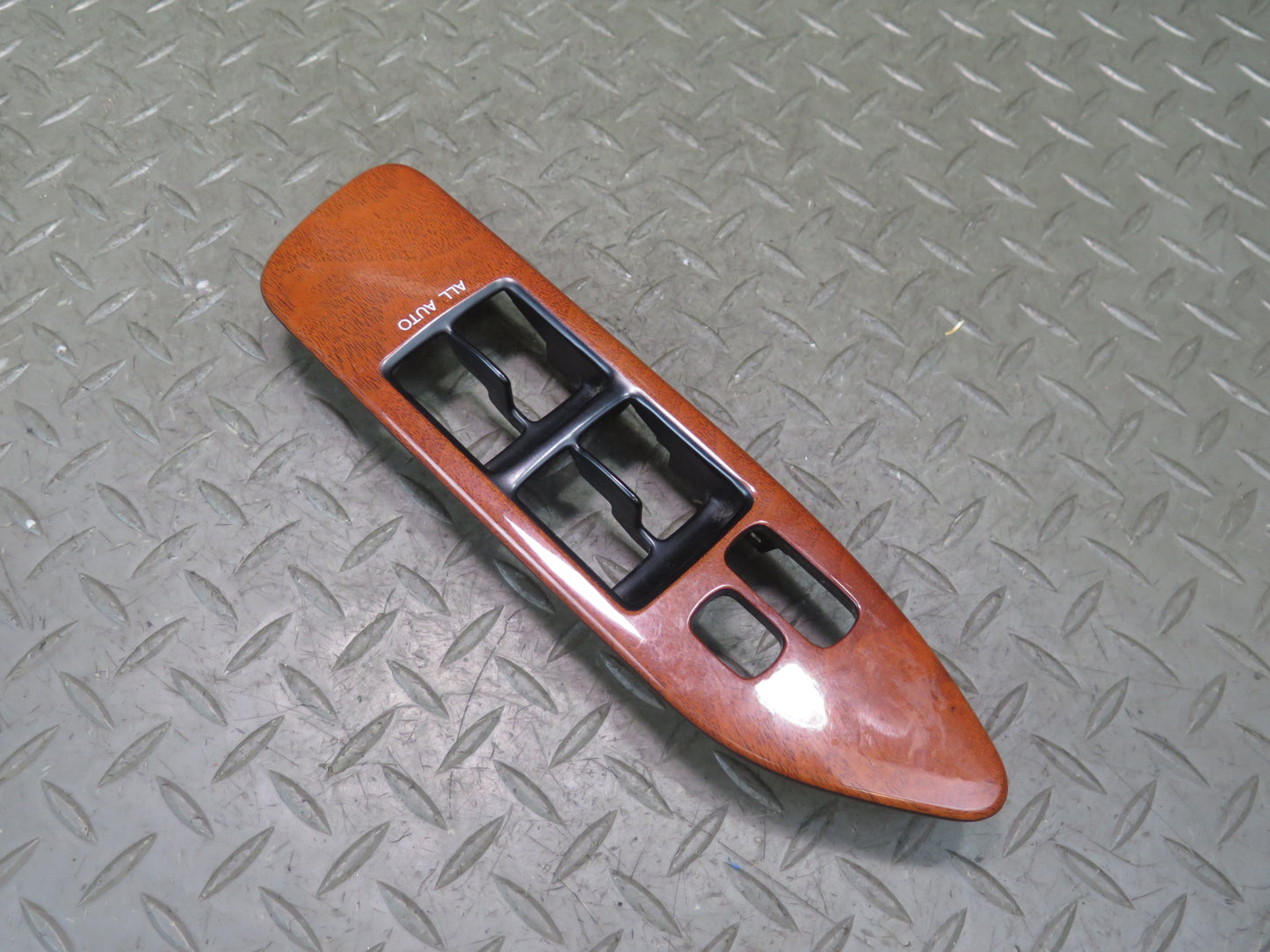 1998-2002 Lexus UZJ100L LX470 Front Left Side Power Window Switch Panel Wood
