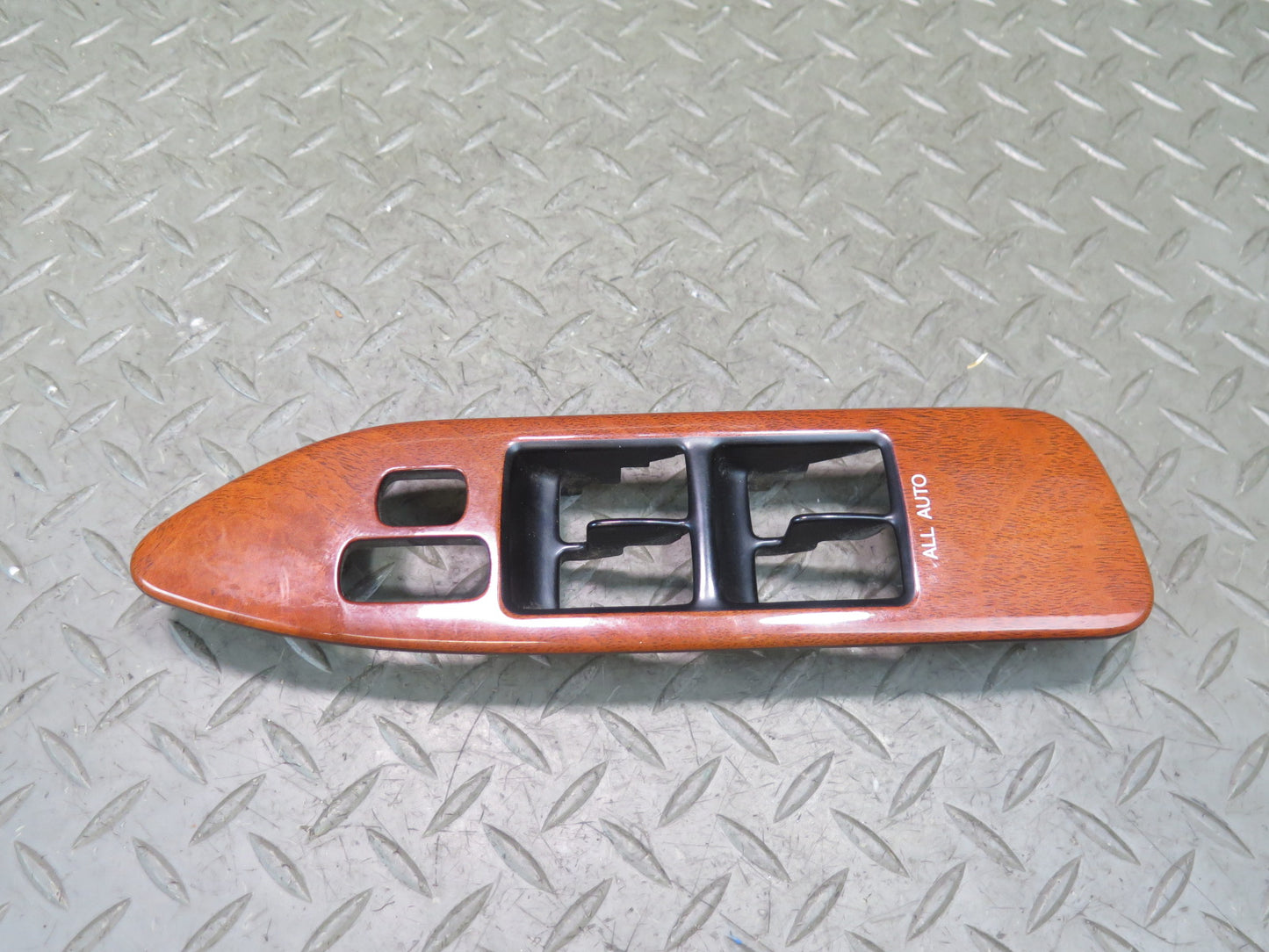 1998-2002 Lexus UZJ100L LX470 Front Left Side Power Window Switch Panel Wood