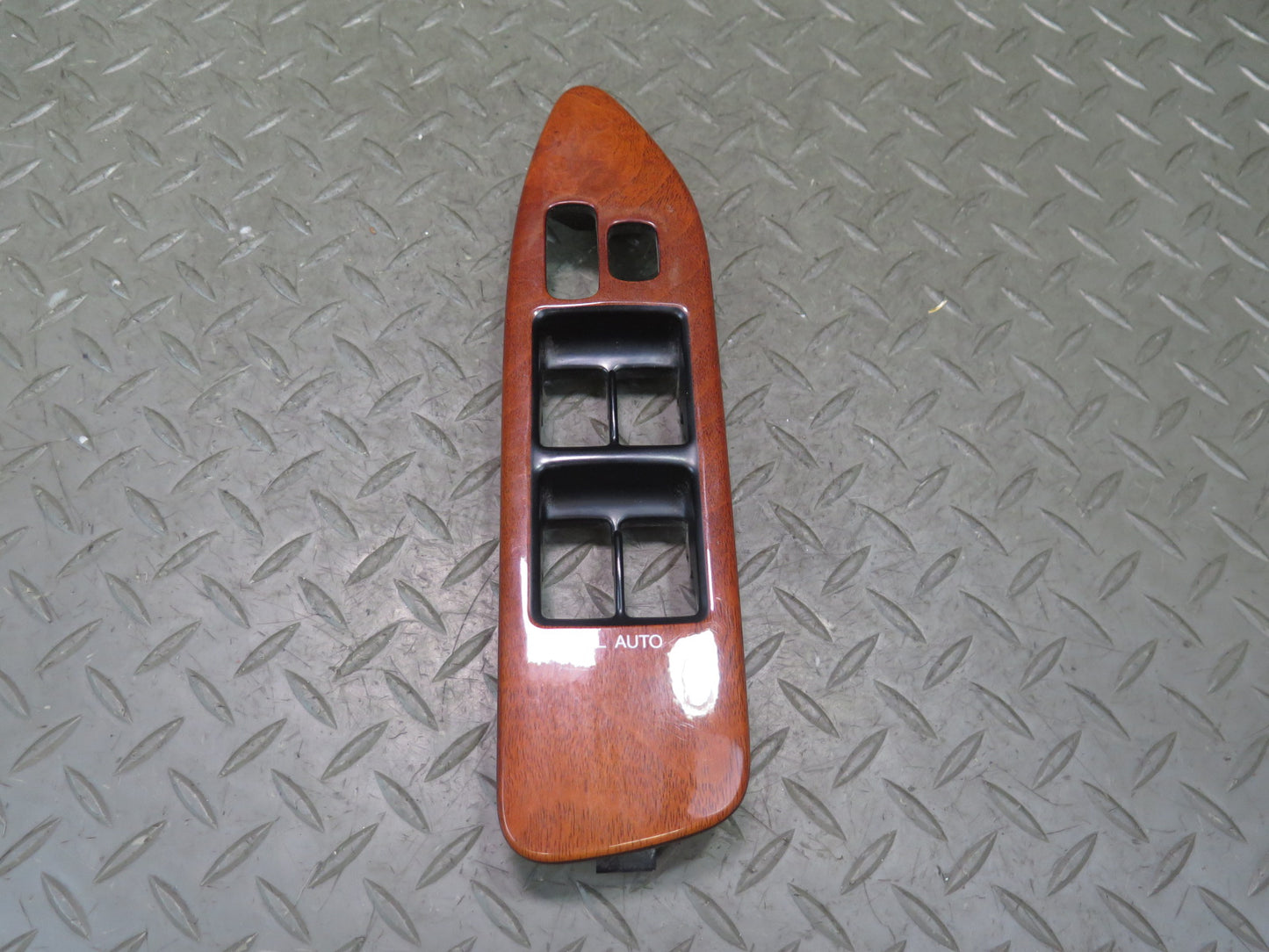 1998-2002 Lexus UZJ100L LX470 Front Left Side Power Window Switch Panel Wood