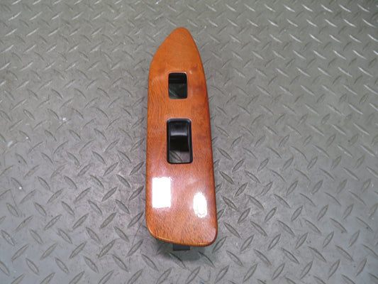 1998-2002 Lexus UZJ100L LX470 Front Right Side Power Window Switch Panel Wood