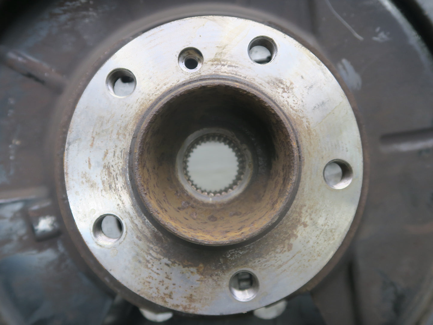 04-06 BMW E53 X5 AWD Rear Right Spindle Knuckle Wheel Hub Bearing OEM