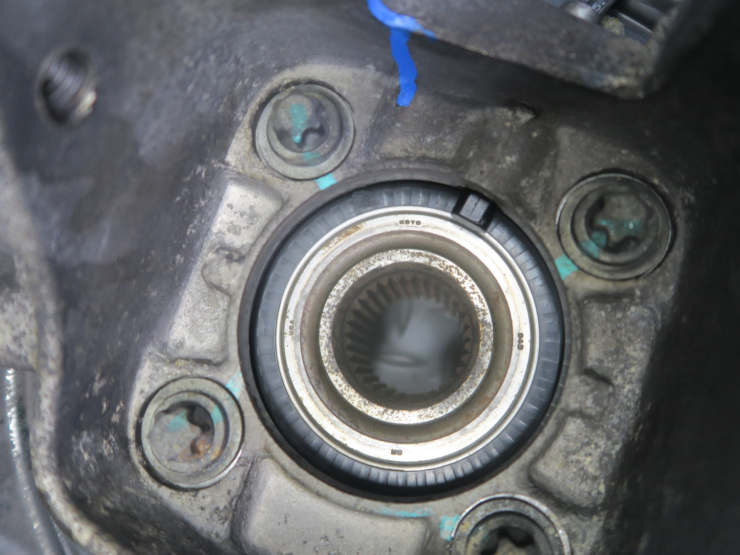 04-06 BMW E53 X5 AWD Rear Right Spindle Knuckle Wheel Hub Bearing OEM