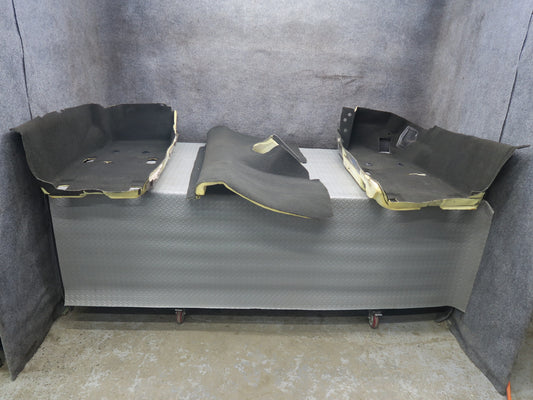 14-19 Chevycorvette C7 Coupe Front & Rear Carpet Liner Floor Cover MAT Set OEM