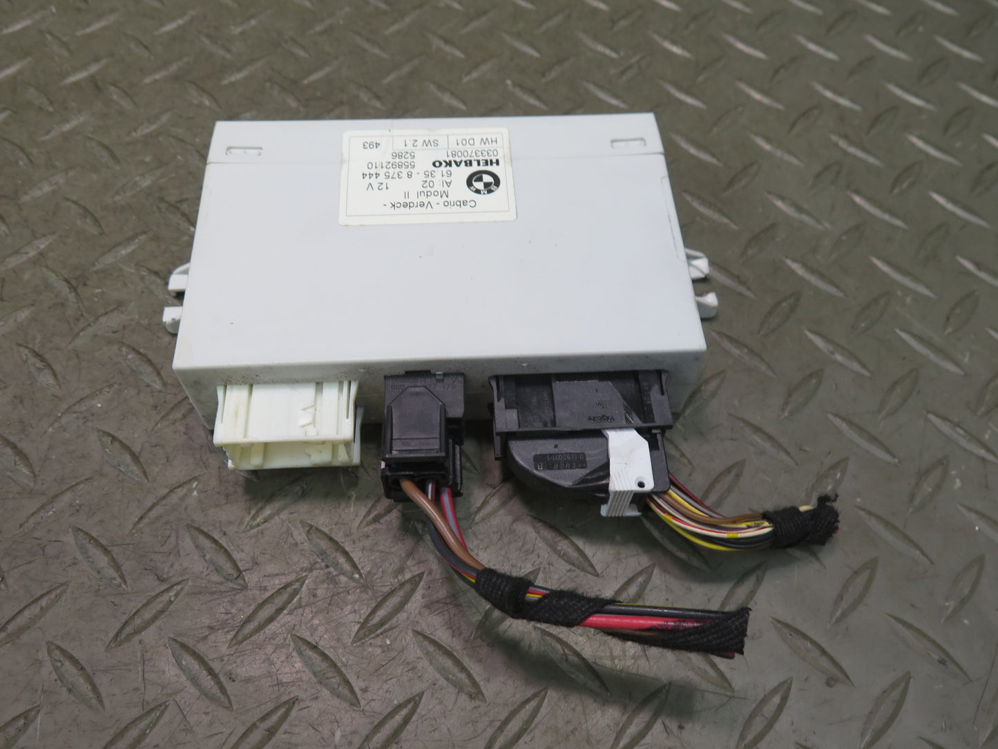 01-06 BMW E46 330ci Convertible Folding TOP Roof Control Unit Module 8375444 OEM