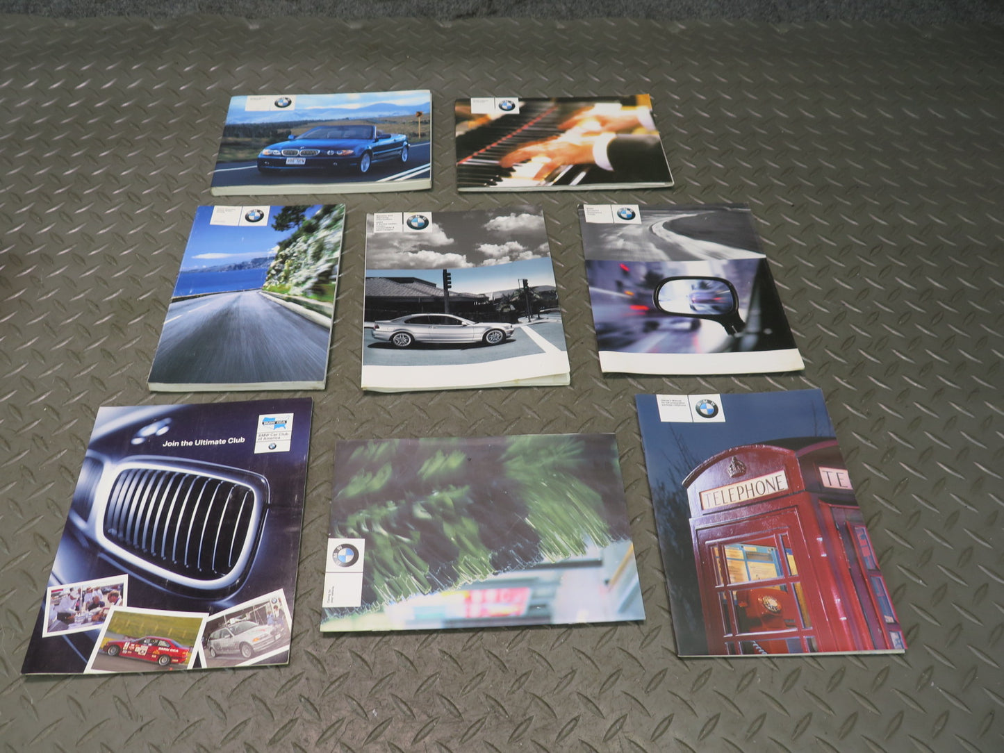 2004 BMW E46 330ci Owners Operator Guide Manual Book Set w Black Case OEM