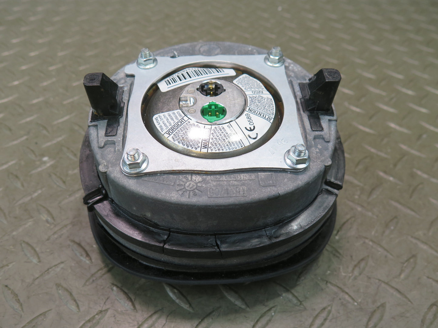 01-06 BMW 330ci E46 CONVERTIBLE STEERING WHEEL SRS AIRBAG OEM