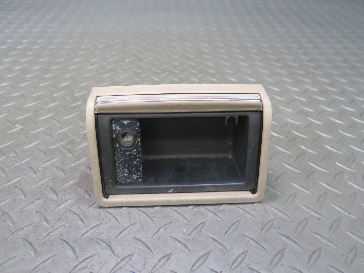 01-06 BMW E46 330CI Rear Center Console Compartment Storage Ashtray Beige OEM