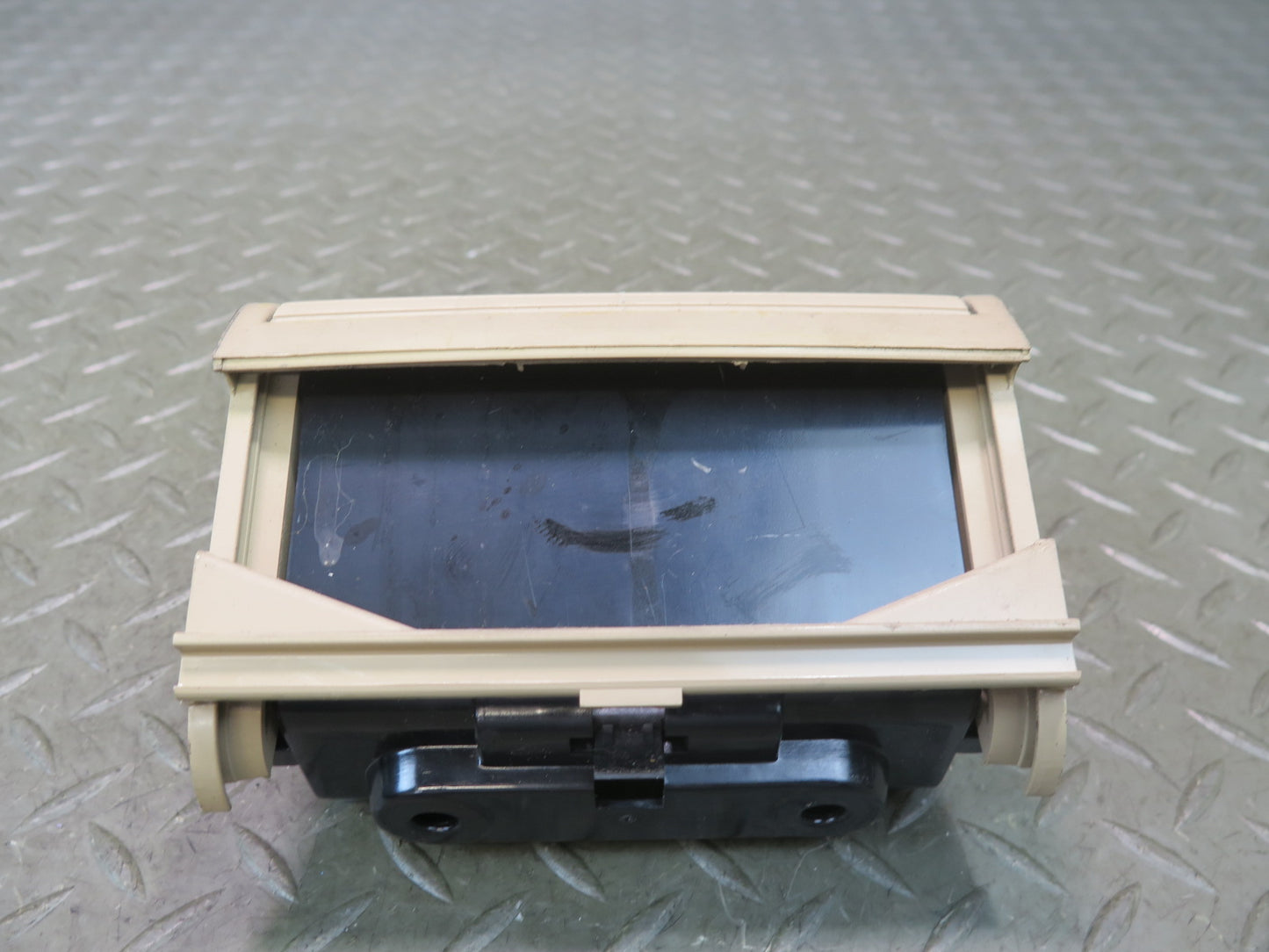 01-06 BMW E46 330CI Rear Center Console Compartment Storage Ashtray Beige OEM