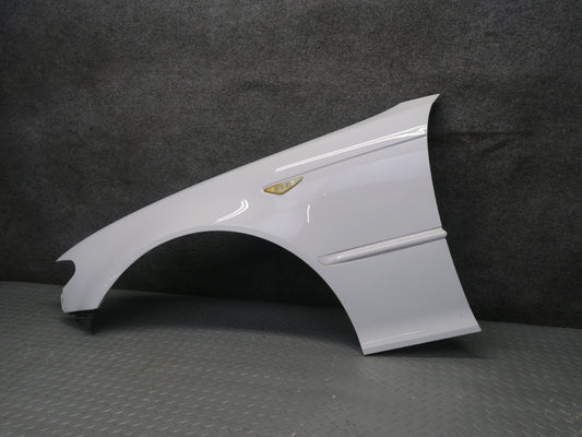 04-06 BMW E46 330ci Coupe Convert Front Left Fender Shell Cover Panel White OEM