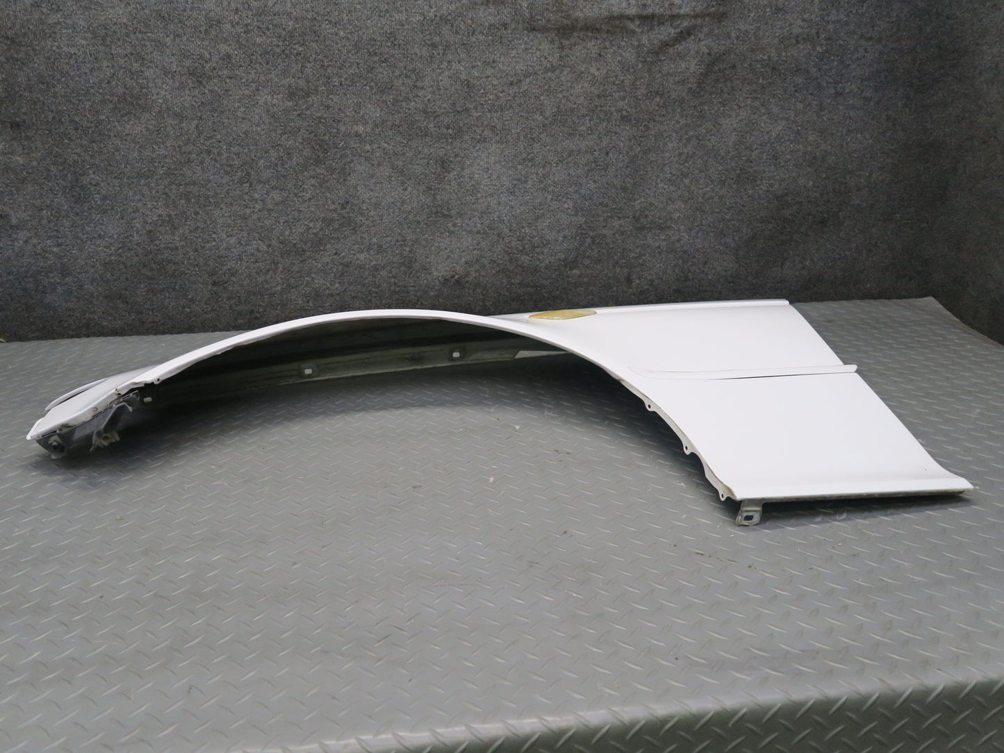 04-06 BMW E46 330ci Coupe Convert Front Left Fender Shell Cover Panel White OEM