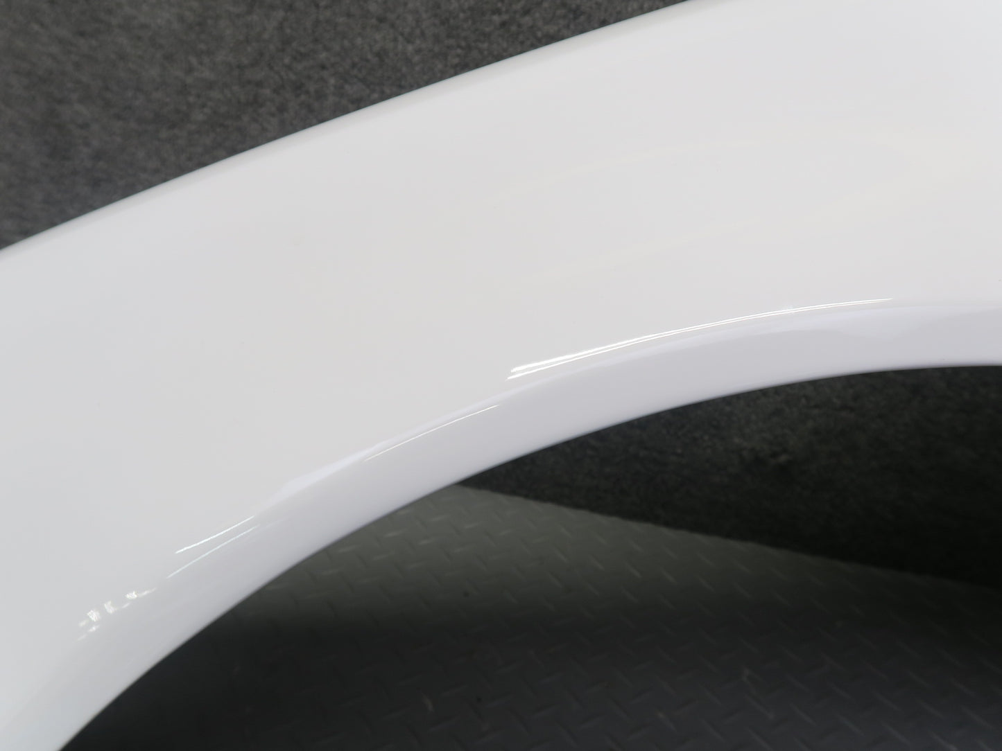 04-06 BMW E46 330ci Coupe Convert Front Left Fender Shell Cover Panel White OEM