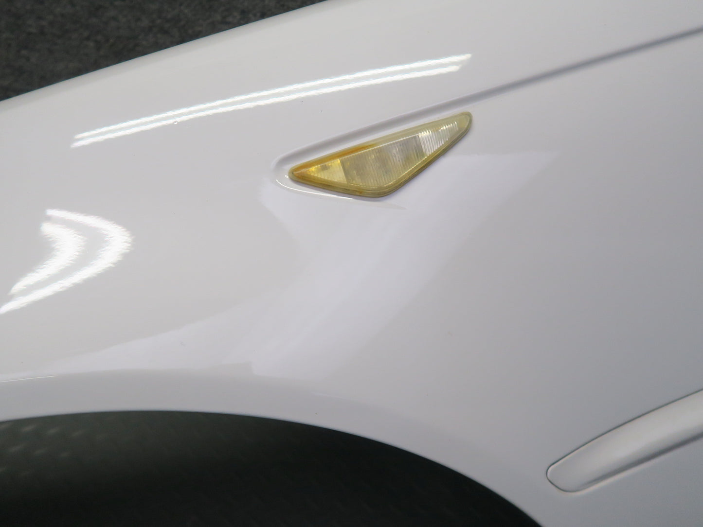 04-06 BMW E46 330ci Coupe Convert Front Left Fender Shell Cover Panel White OEM