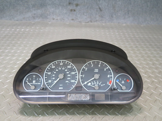 02-06 BMW E46 330Ci A/T Instrument Cluster Gauge Speedometer 6932935 OEM