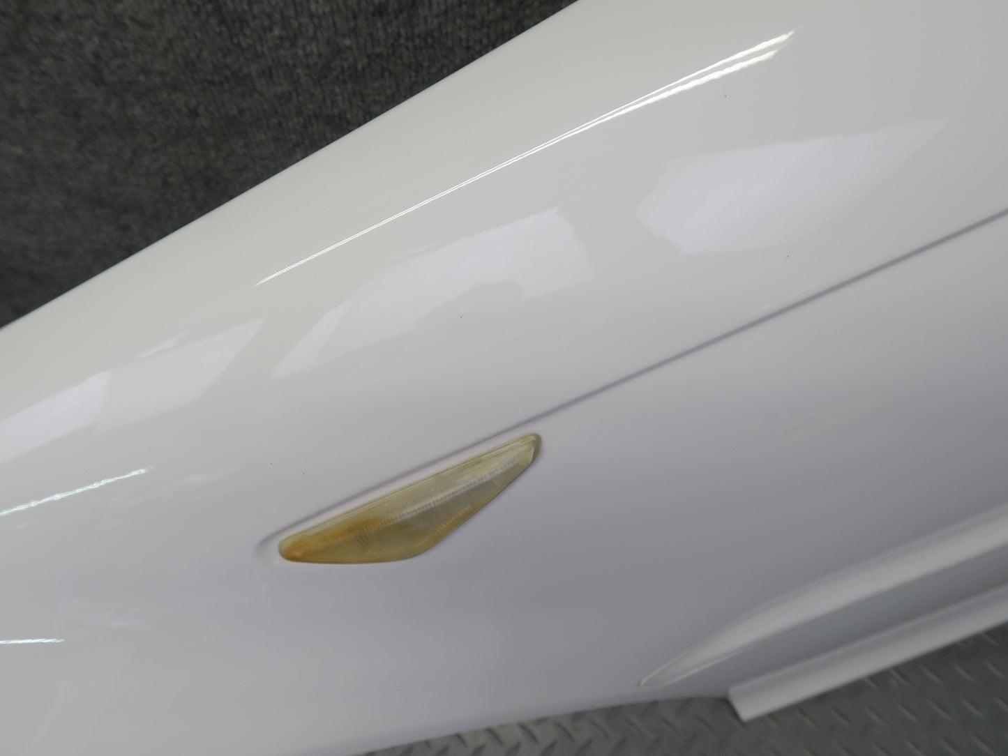 04-06 BMW E46 330ci Coupe Convert Front Left Fender Shell Cover Panel White OEM