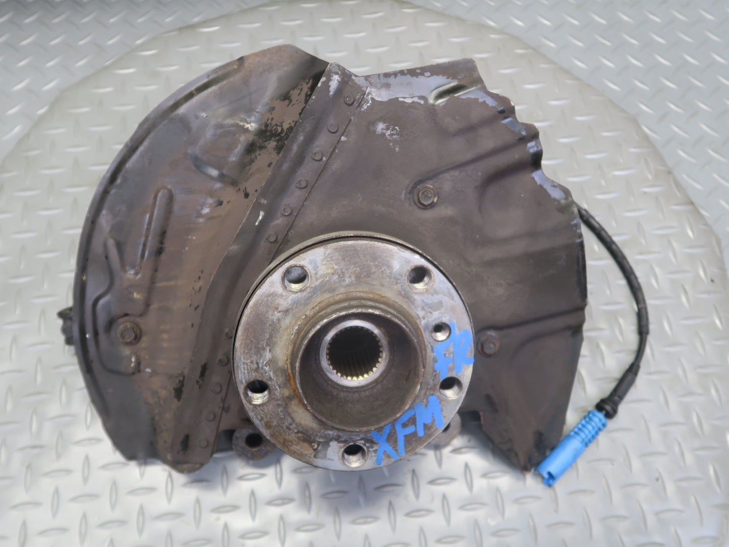 00-06 BMW E53 X5 AWD Front Right Spindle Knuckle Wheel Hub Bearing 6761576 OEM