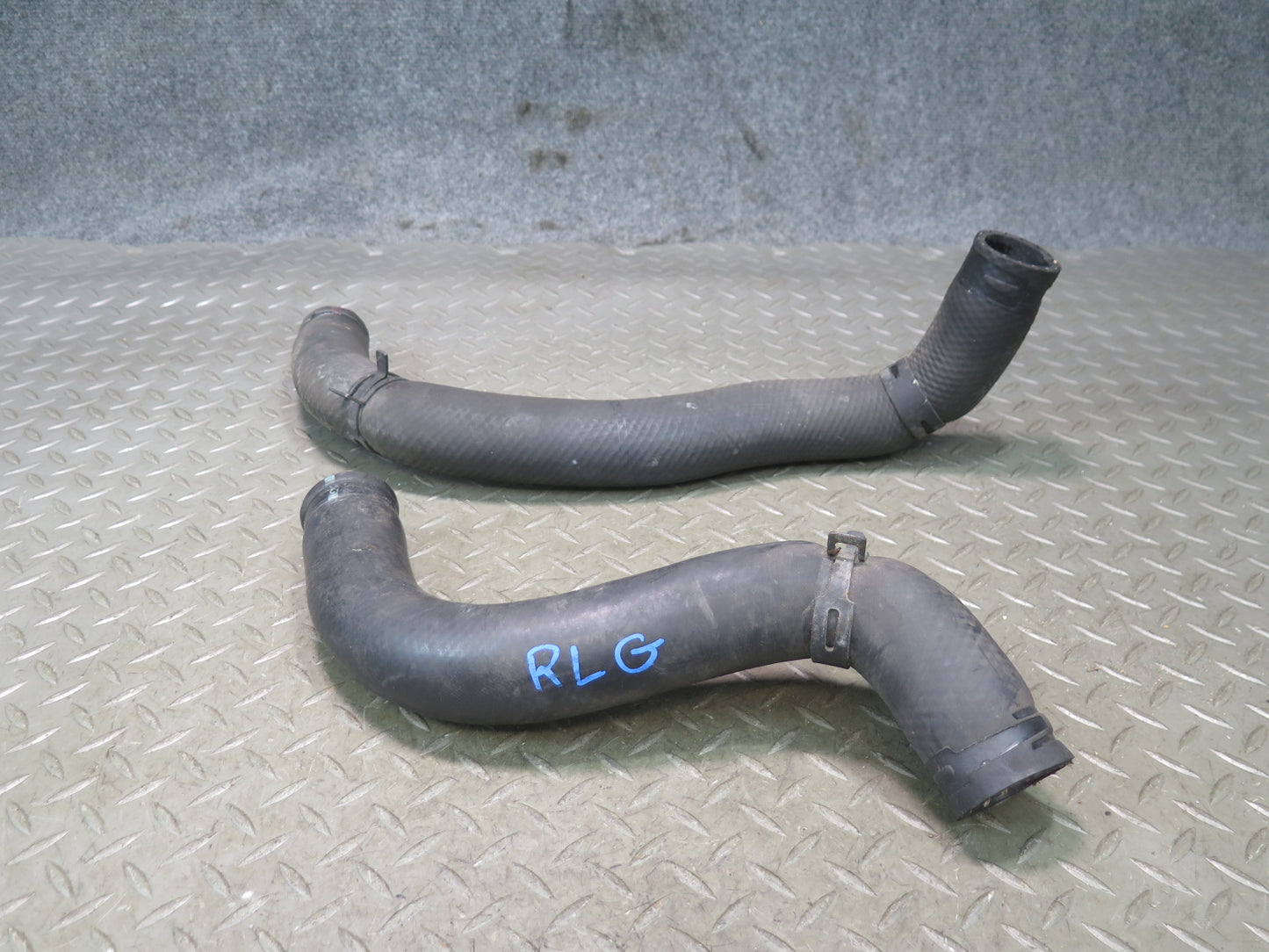 01-05 Lexus SC430 GS430 4.3L 3UZFE Set of 2 Engine Radiator Hose Pipe OEM
