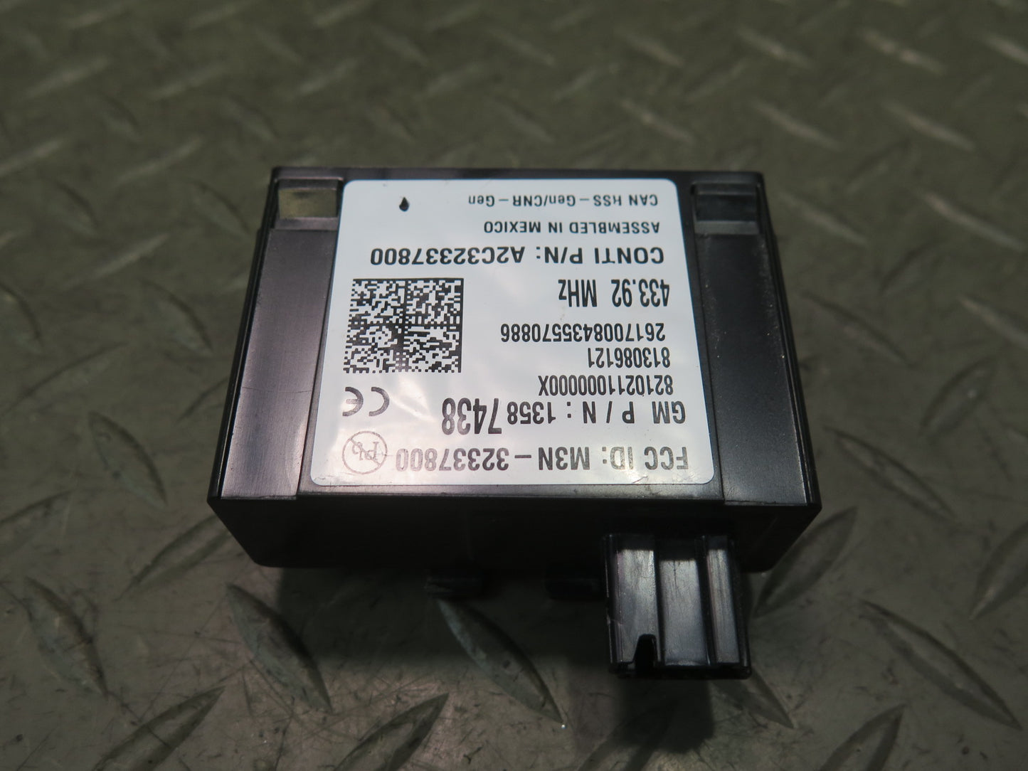 14-19 Chevrolet Corvette C7 Keyless Entry Theft Locking Control Module OEM