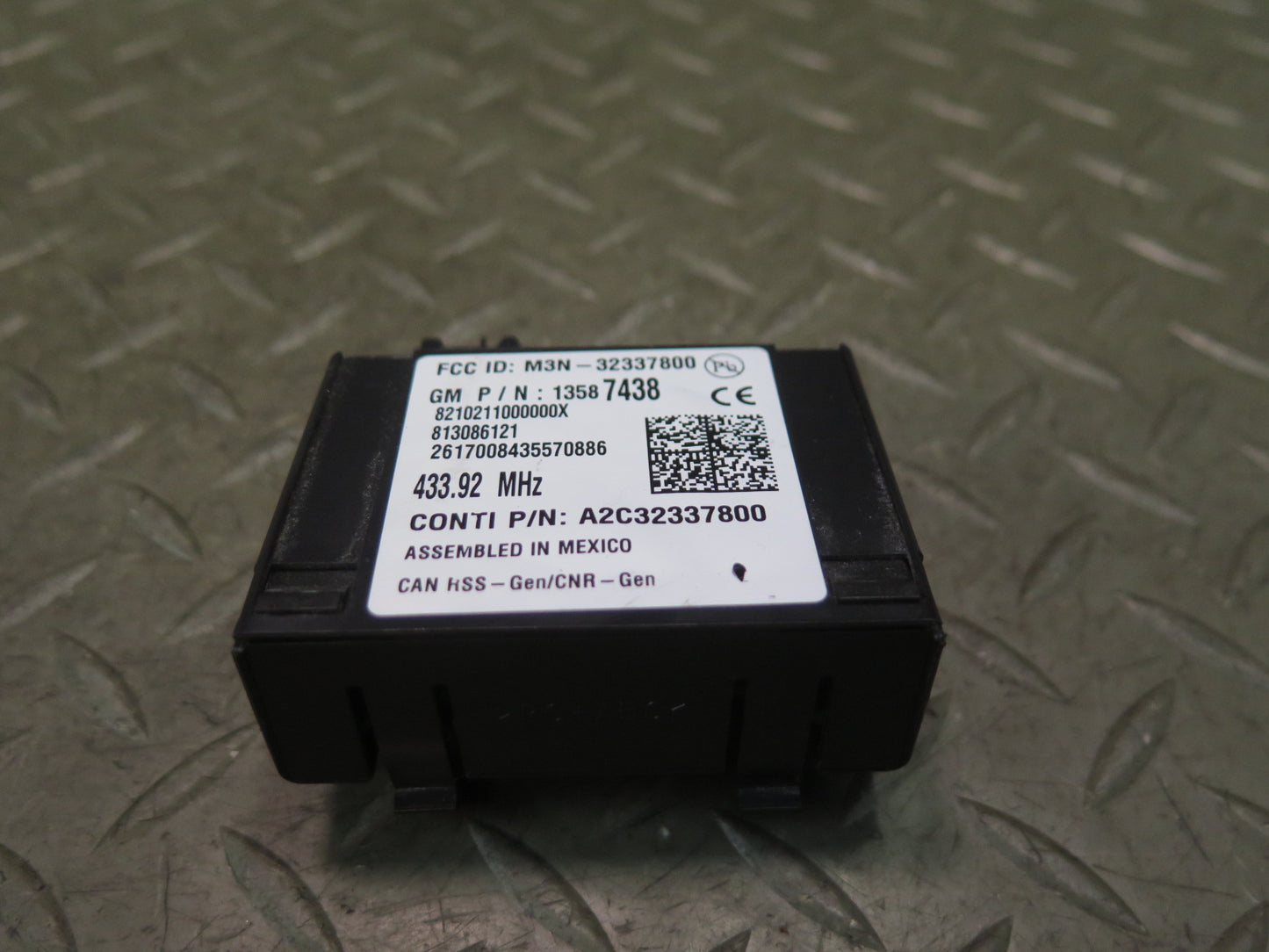 14-19 Chevrolet Corvette C7 Keyless Entry Theft Locking Control Module OEM
