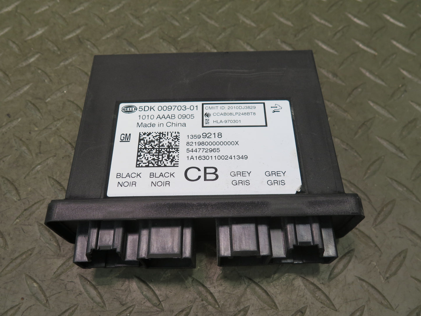 14-19 Chevrolet Corvette C7 Keyless Entry Control Module 13599218 OEM