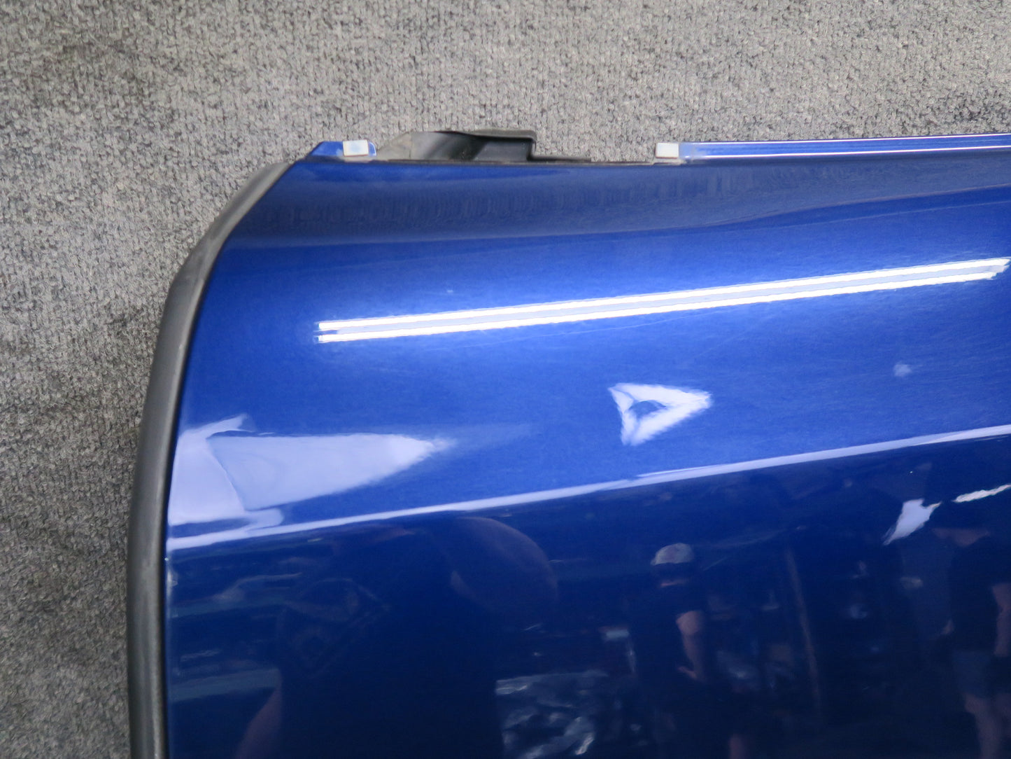 2016-2019 Tesla Model S 75D Front Left Driver Side Door Shell Panel Blue