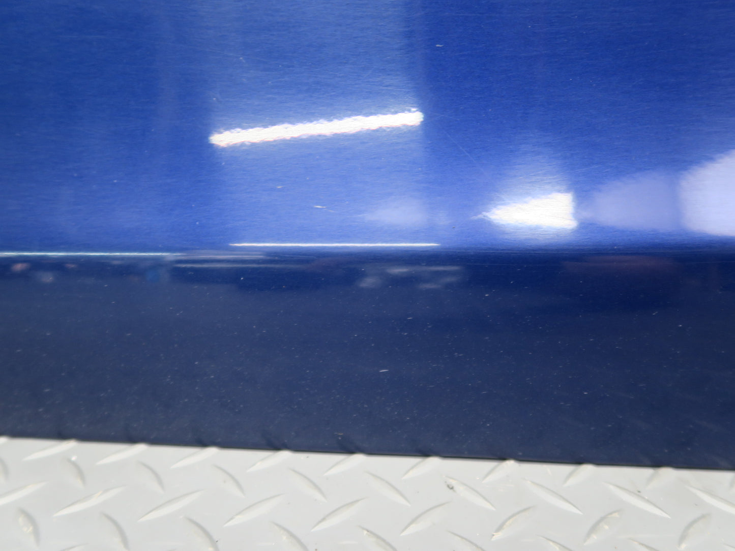 2016-2019 Tesla Model S 75D Front Left Driver Side Door Shell Panel Blue