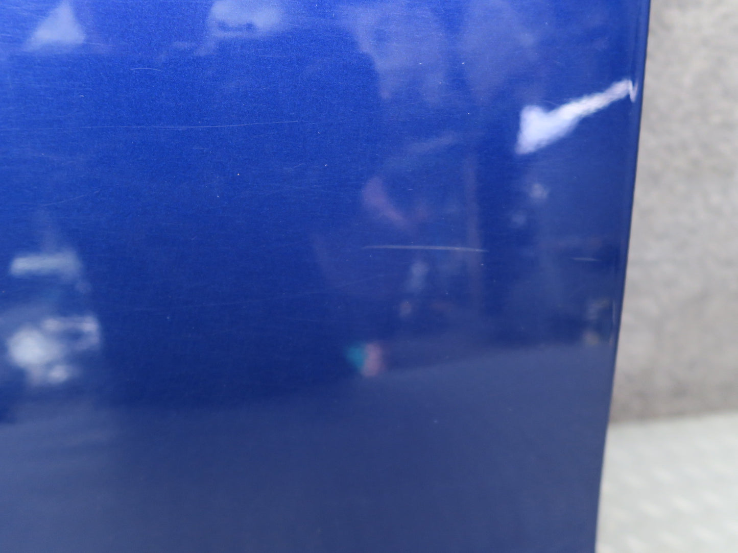2016-2019 Tesla Model S 75D Front Left Driver Side Door Shell Panel Blue