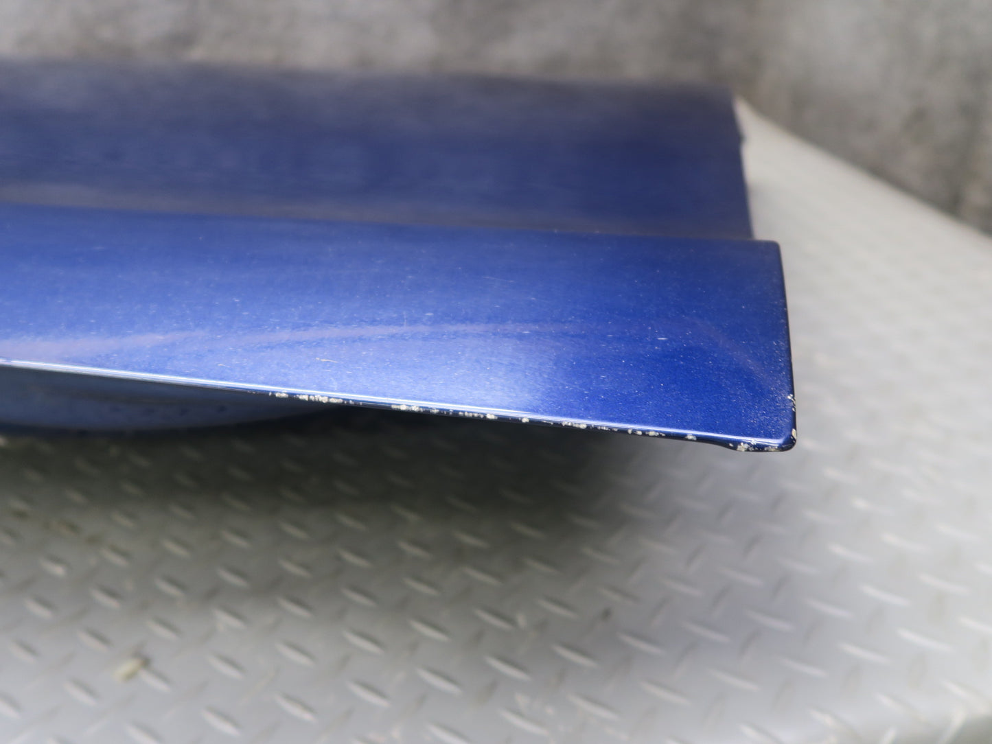 2016-2019 Tesla Model S 75D Front Left Driver Side Door Shell Panel Blue