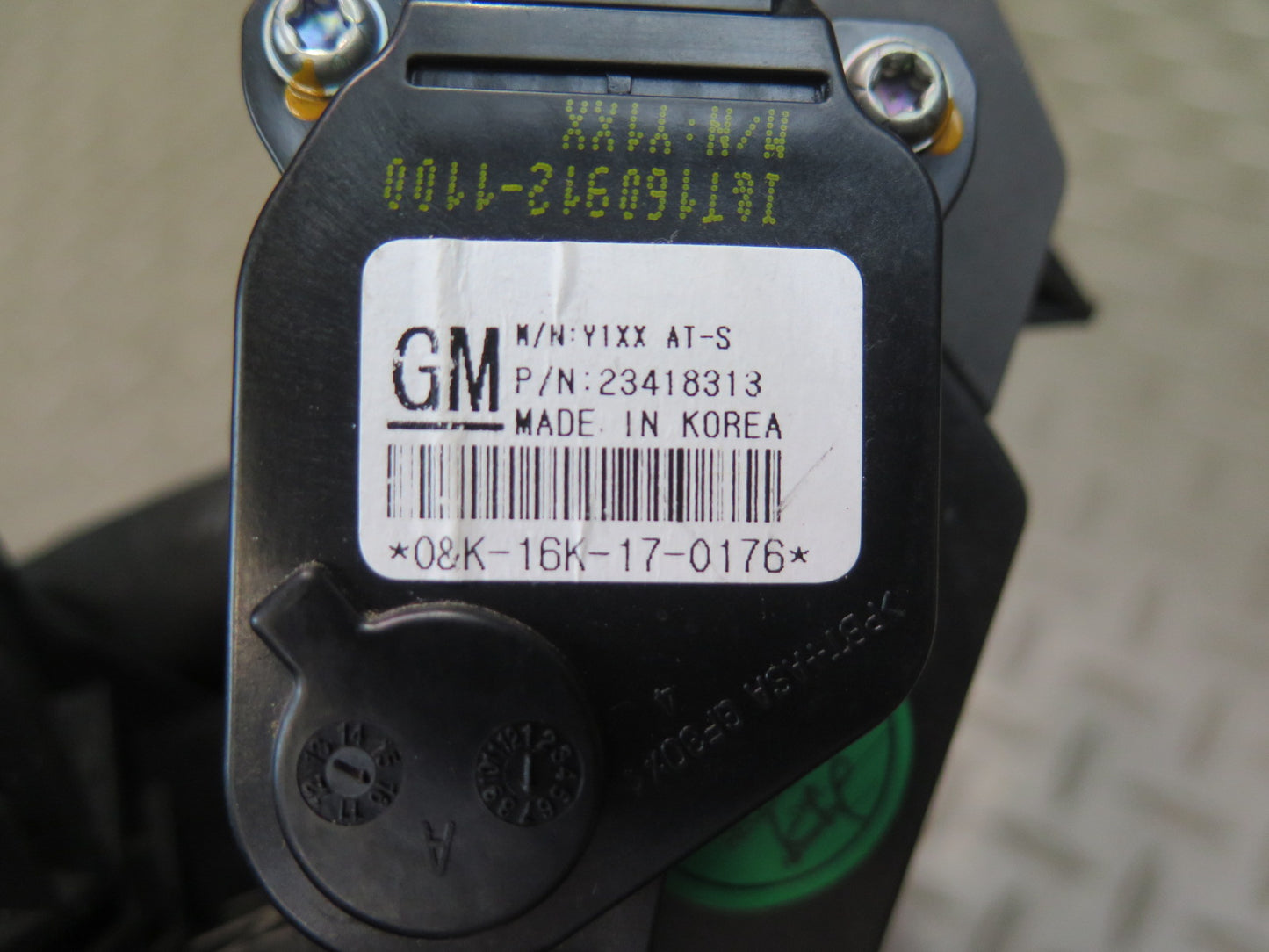 14-19 Chevrolet Corvette C7 Gas Acceleration Pedal 23418313 OEM