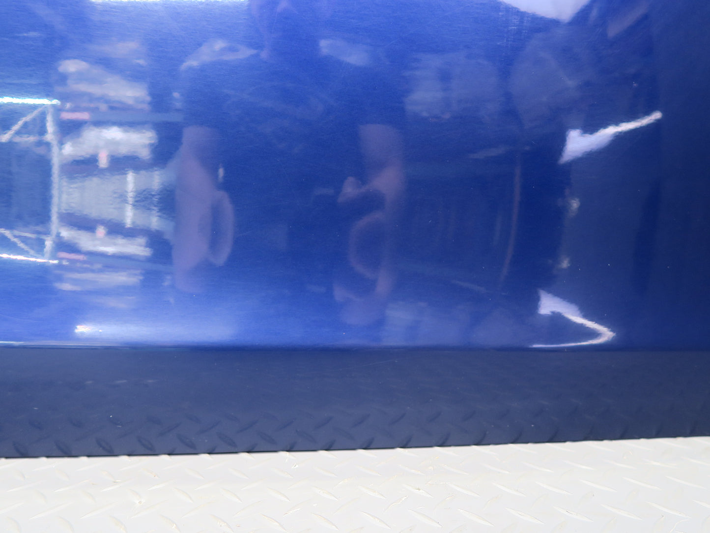 2016-2019 Tesla Model S 75D Front Right Passenger Side Door Shell Panel Blue