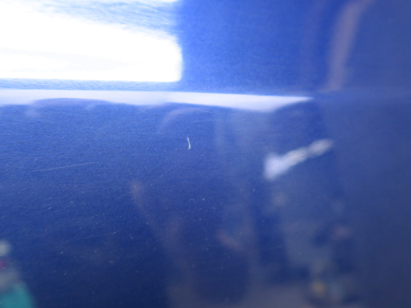 2016-2019 Tesla Model S 75D Front Right Passenger Side Door Shell Panel Blue