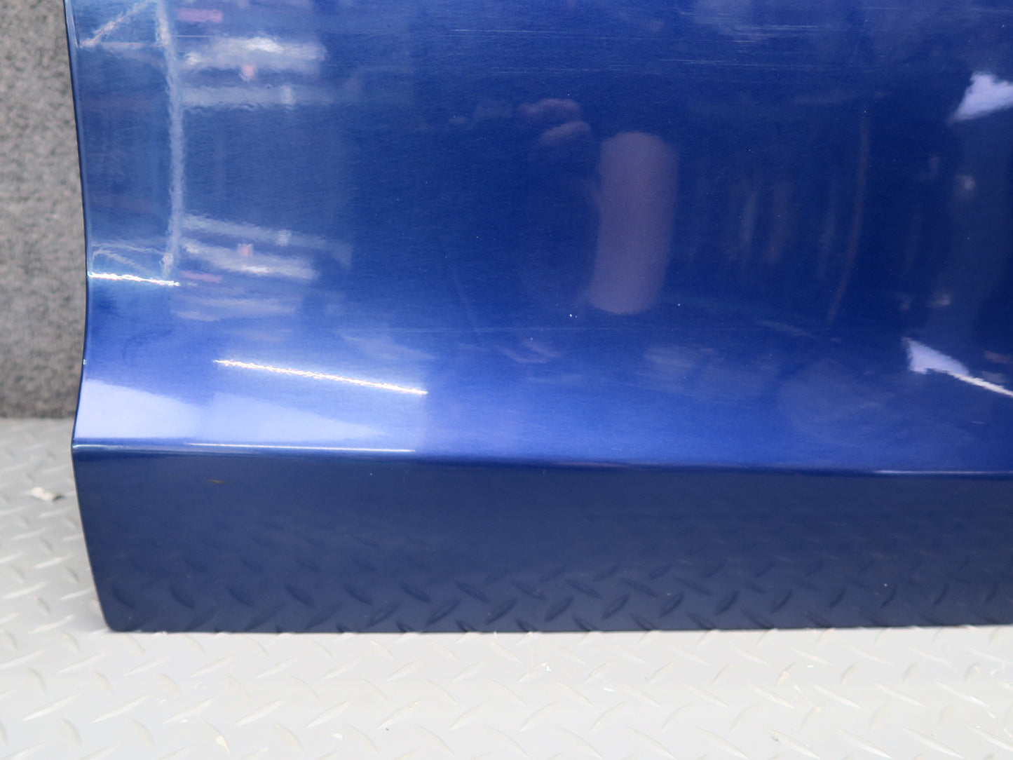2016-2019 Tesla Model S 75D Front Right Passenger Side Door Shell Panel Blue