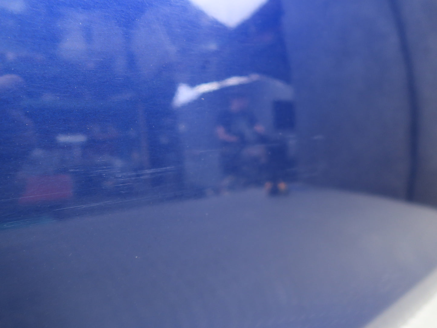 2016-2019 Tesla Model S 75D Front Right Passenger Side Door Shell Panel Blue