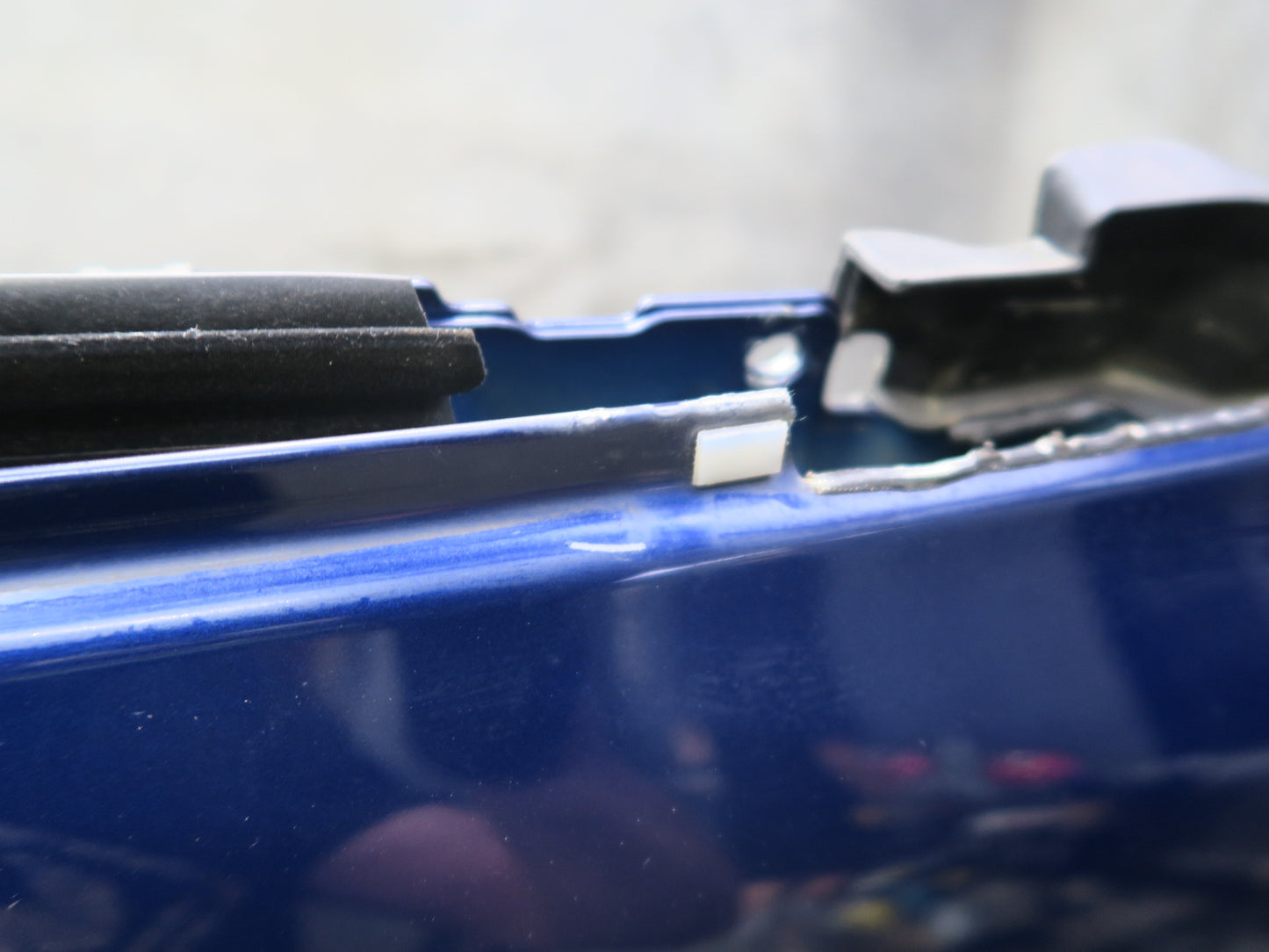 2016-2019 Tesla Model S 75D Front Right Passenger Side Door Shell Panel Blue