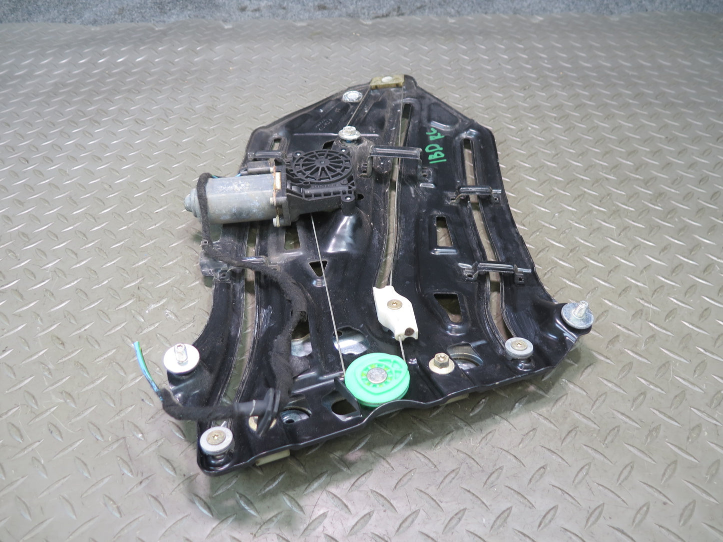 01-06 BMW E46 330ci Convertible Rear Left Quarter Window Regulator w Motor OEM