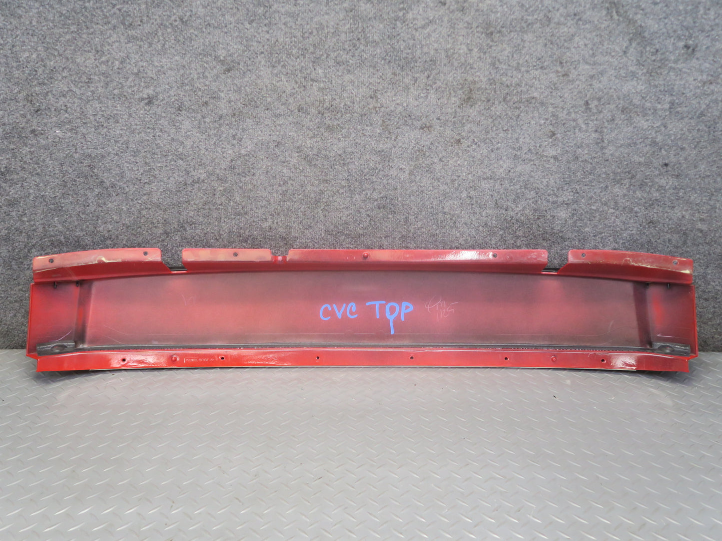 14-19 Chevrolet Corvette C7 Coupe TOP Upper Rearward Roof Trim Cover RED OEM