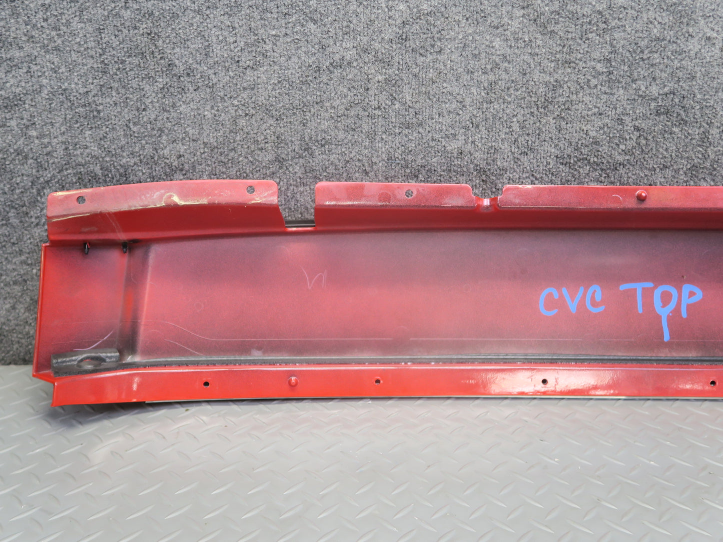 14-19 Chevrolet Corvette C7 Coupe TOP Upper Rearward Roof Trim Cover RED OEM