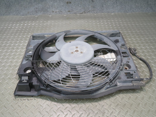 01-06 BMW E46 330i 330Ci M54 A/T Engine Cooling Fan Motor Shroud OEM