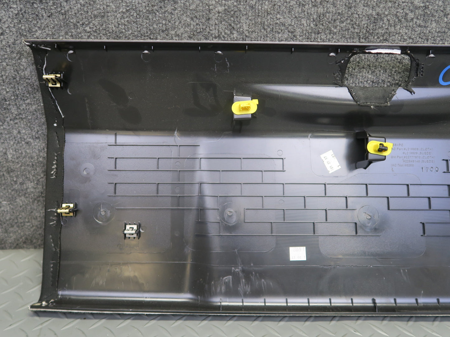 14-19 Chevrolet Corvette C7 Rear Header Headliner Trim Cover Panel 941122AB OEM