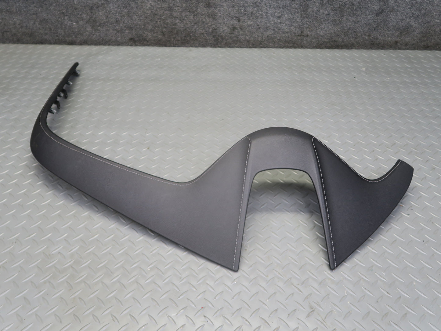 14-19 Chevrolet Corvette C7 Dash Instrument Panel Leather Trim Cover Black OEM