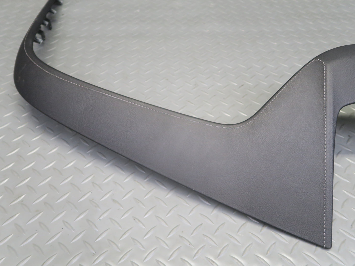 14-19 Chevrolet Corvette C7 Dash Instrument Panel Leather Trim Cover Black OEM