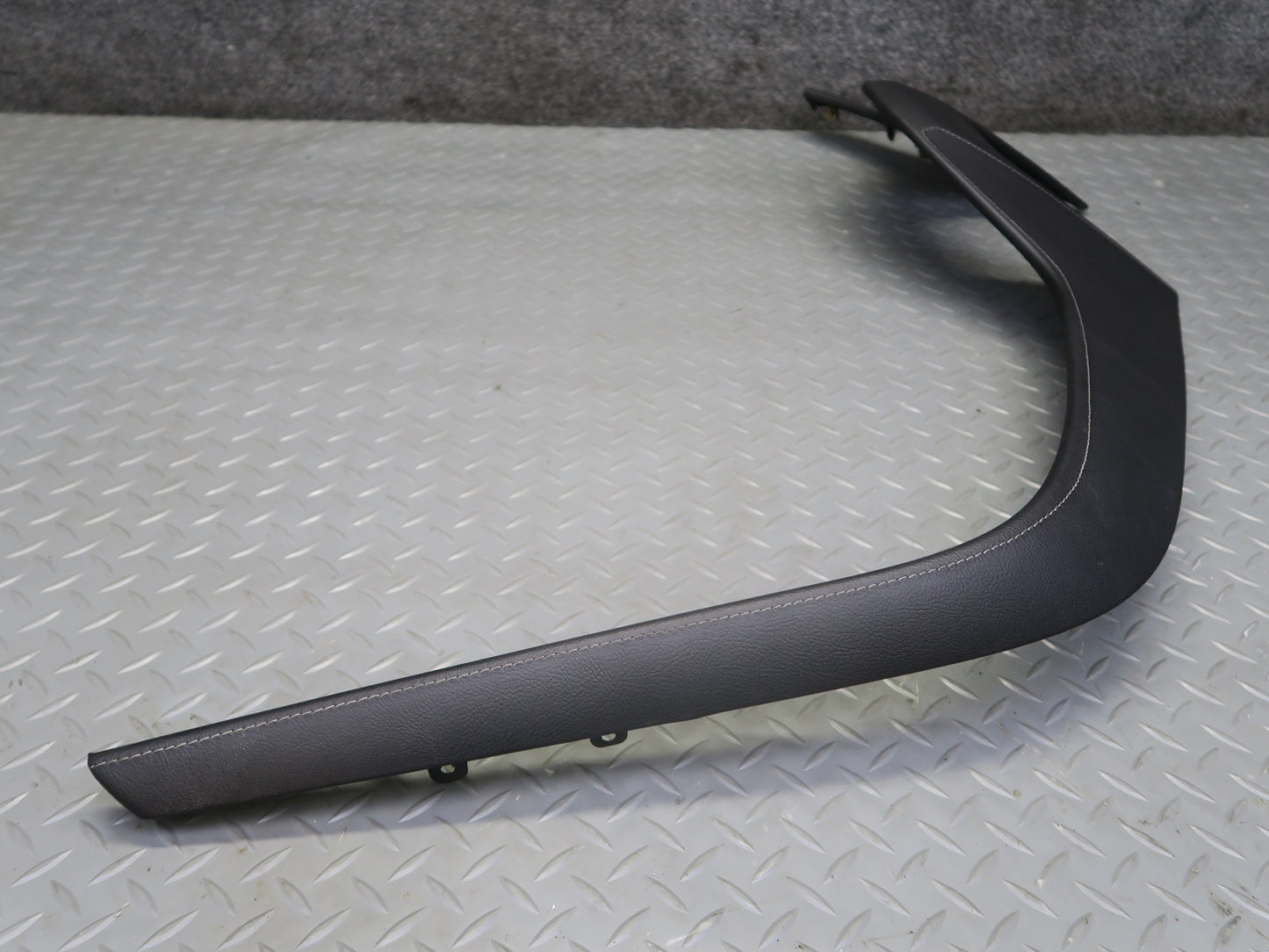 14-19 Chevrolet Corvette C7 Dash Instrument Panel Leather Trim Cover Black OEM