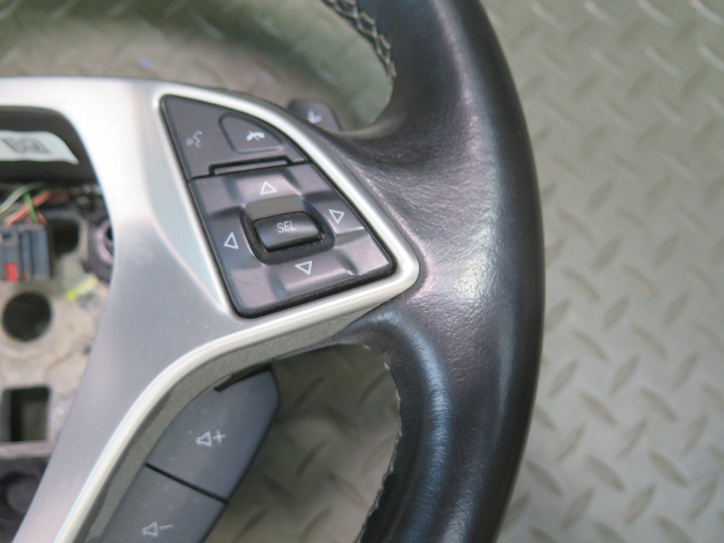 14-19 Chevrolet Corvette C7 A/T Sport Leather Steering w Controls & Paddles OEM