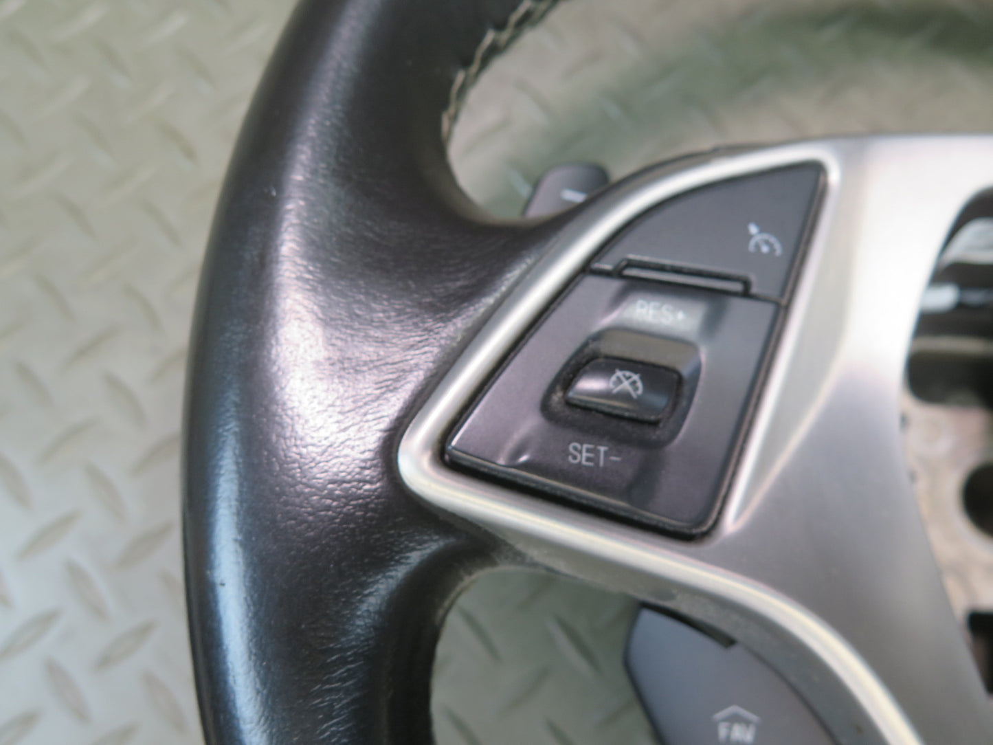 14-19 Chevrolet Corvette C7 A/T Sport Leather Steering w Controls & Paddles OEM