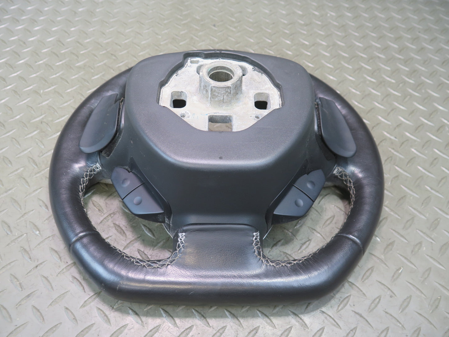 14-19 Chevrolet Corvette C7 A/T Sport Leather Steering w Controls & Paddles OEM