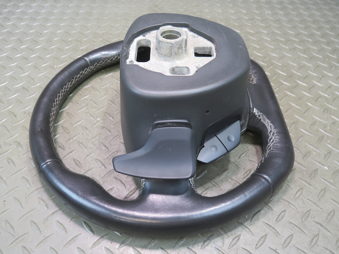 14-19 Chevrolet Corvette C7 A/T Sport Leather Steering w Controls & Paddles OEM